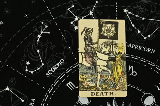 The death card in the tarot deck symbolizes the finish of what is owed, and the start of what could potentially be a fabulous new journey